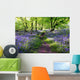 Blue bells forest Wall Mural