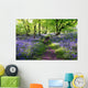 Blue bells forest Wall Mural