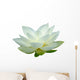White Lotus Flower Wall Decal
