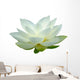 White Lotus Flower Wall Decal