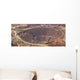 Aerial Enormous Copper Mine Wall Decal