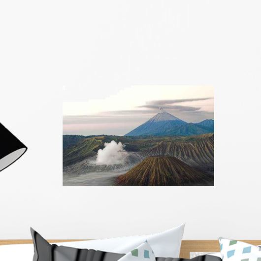Volcans D'indonesie Wall Decal