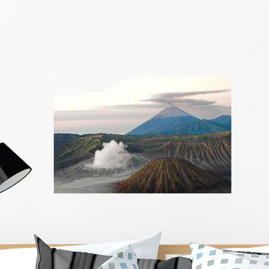 Volcans D'indonesie Wall Decal