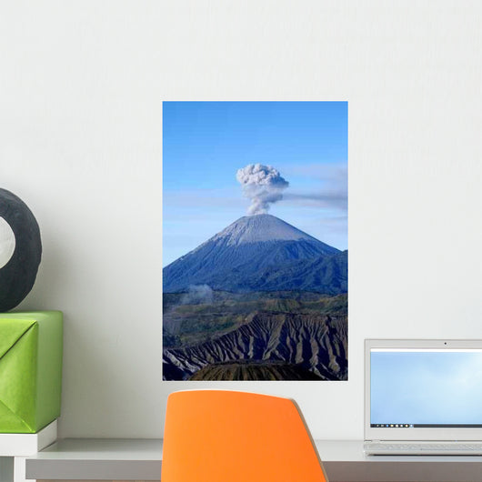 Volcano Wall Decal Design 3
