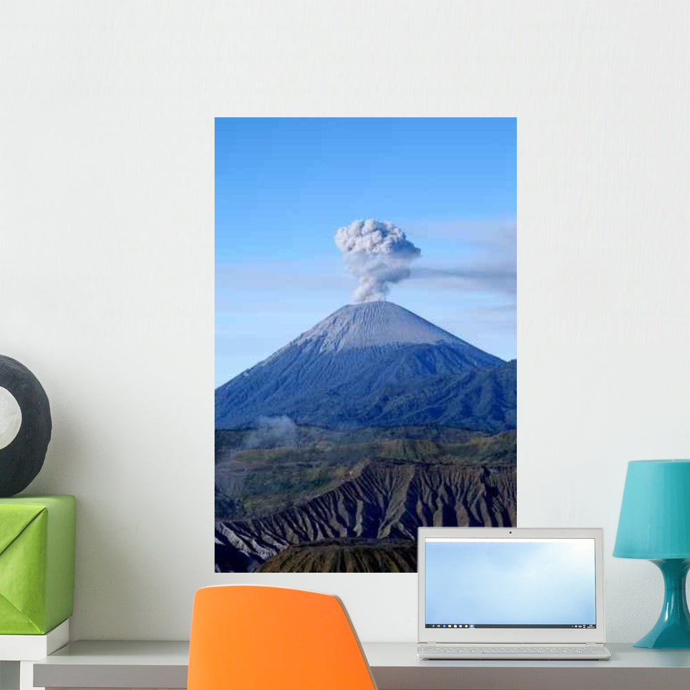 Volcano Wall Decal Design 3 - WallMonkeys.com – Wallmonkeys