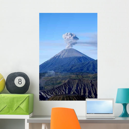 Volcano Wall Decal Design 3