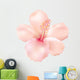 Softy hibiscus. Vector. Wall Decal