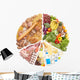 Food Pyramid Pie Chart Wall Decal