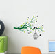 Spring Tree with Birdcage