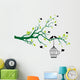 Spring Tree with Birdcage