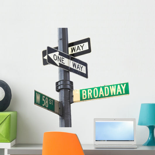 Broadway Sign Wall Decal