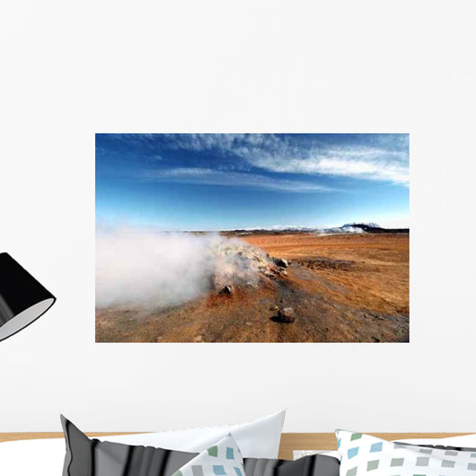 Volcano Wall Decal Design 2