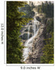 Scenic Of Shannon Falls;British Columbia Canada Wall Mural
