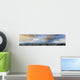 Panoramic Of Sunset Over Downtown;Vancouver British Columbia Canada Wall Mural
