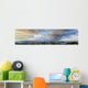 Panoramic Of Sunset Over Downtown;Vancouver British Columbia Canada Wall Mural