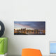 Panoramic Sunset over False Wall Decal