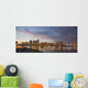 Panoramic Sunset over False Wall Decal