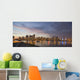 Panoramic Sunset over False Wall Decal