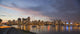 Panoramic Sunset over False Wall Decal