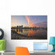 Sunset over False Creek Wall Decal 2