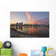 Sunset over False Creek Wall Decal 2