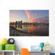 Sunset over False Creek Wall Decal 2