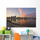 Sunset over False Creek Wall Decal 2