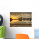 Sunset over False Creek Wall Decal 1