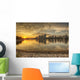 Sunset over False Creek Wall Decal 1