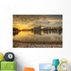 Sunset over False Creek Wall Decal 1