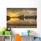 Sunset over False Creek Wall Decal 1