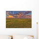 Passing Storm Over The Prairies Wall Mural