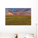 Passing Storm Over The Prairies Wall Mural