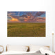 Passing Storm Over The Prairies Wall Mural