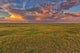 Passing Storm Over The Prairies Wall Mural