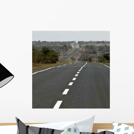 Empty Road Wall Decal