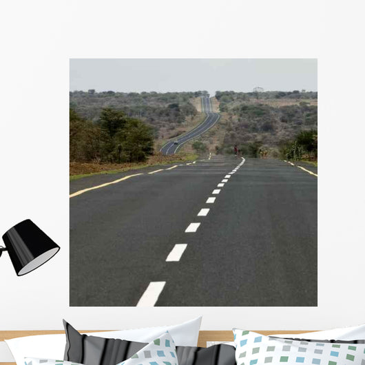 Empty Road Wall Decal