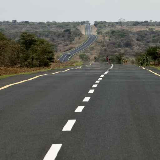 Empty Road Wall Decal