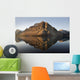 Bow Lake In Banff National Park;Banff Alberta Canada Wall Mural