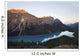 Peyto Lake A Glacial Lake In Banff National Park;Banff Alberta Canada Wall Mural