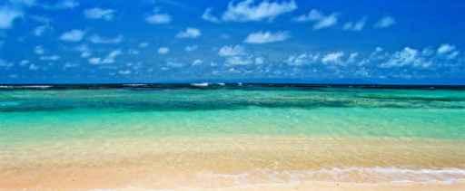Plage Et Ciel En Wall Decal