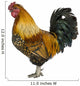 Gallic Rooster 5 Years Old Wall Decal
