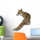 Seated Red Fox Wall Decal