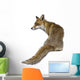 Seated Red Fox Wall Decal