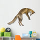 Pouncing Red Fox Wall Decal