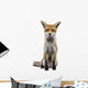 Front Red Fox 1 Wall Decal