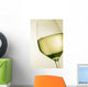 A glass of white wine Wall Mural