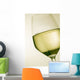 A glass of white wine Wall Mural