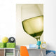 A glass of white wine Wall Mural
