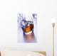Glass of whiskey Wall Mural